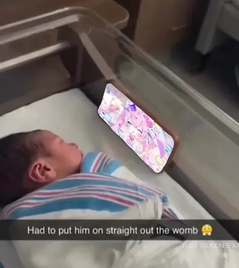 Born Already Addicted to Anime