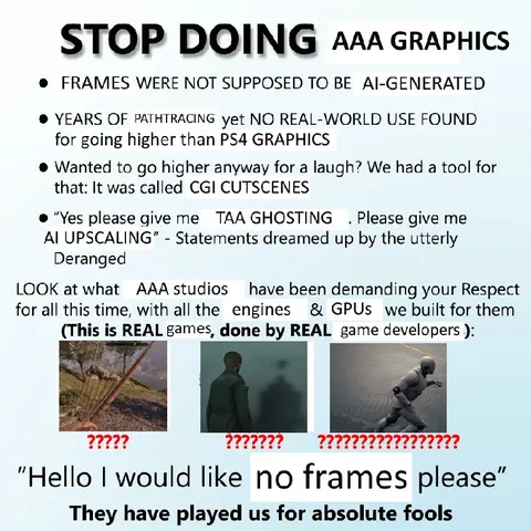 Stop Doing AAA Graphics
