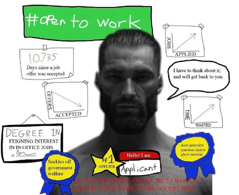 Open to Work Forever