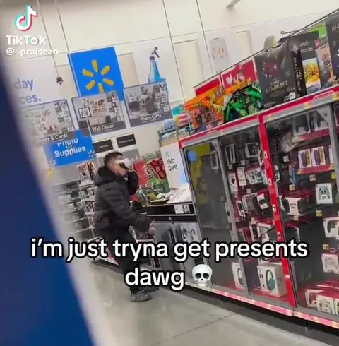 Just Trying to Get Presents Dawg