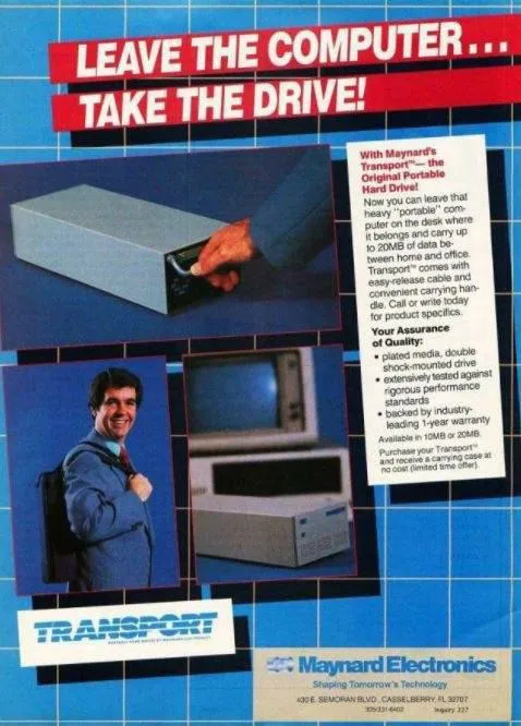Leave the Computer, Take the Drive