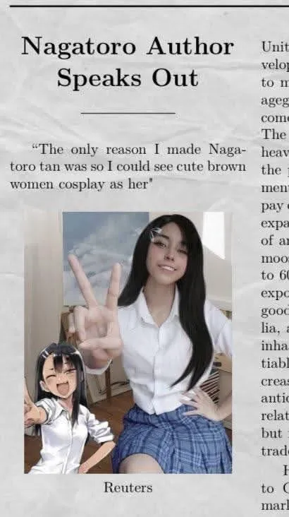 Nagatoro Author Speaks Out