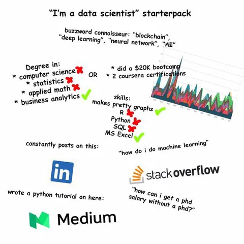 I'm a Data Scientist Starterpack