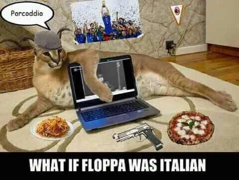 What If Floppa Was Italian