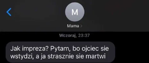 Mama martwi się o imprezę