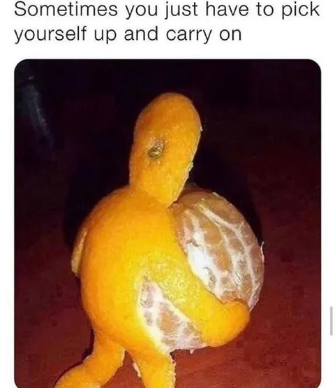 Pick Yourself Up and Carry On