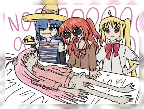 Anime girls react to disaster