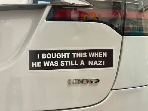 Bought It Before He Was Nazi
