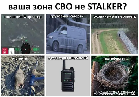 Ваша зона СВО не STALKER?