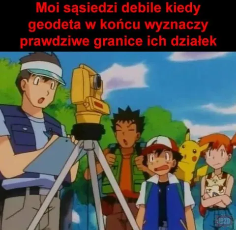 Sąsiedzi poznają granice działek