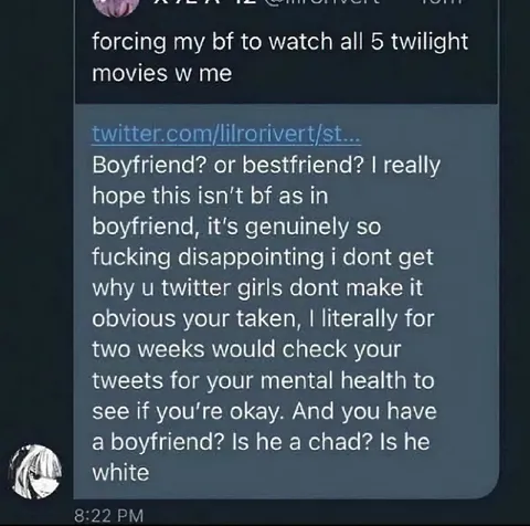 Boyfriend Twilight Movie Marathon