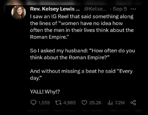 Men Think About the Roman Empire