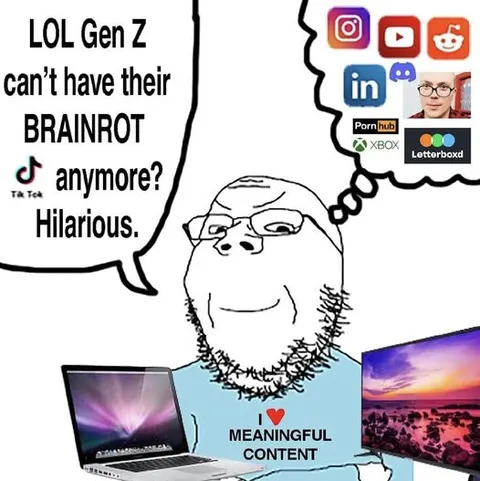 Gen Z Brainrot Mockery