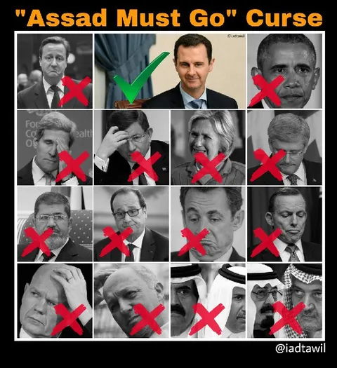 Assad Must Go Curse