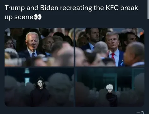 Trump and Biden KFC Breakup