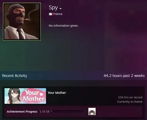Spy Playing Your Mother
