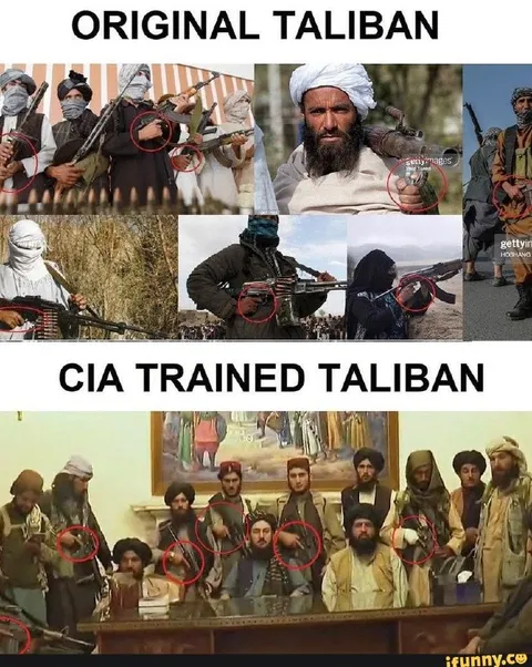Original Taliban vs CIA-Trained Taliban