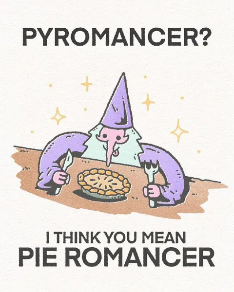 Pie Romancer Pun