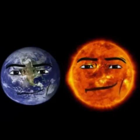 Земля и Солнце танцуют