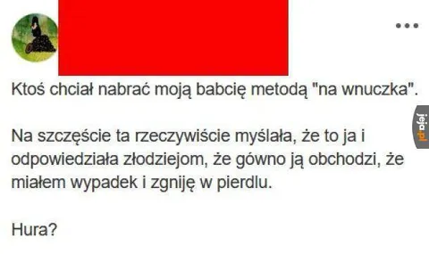Babcia i metoda na wnuczka