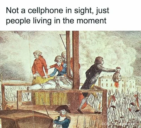 People Living in the Moment