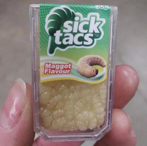 Maggot Flavour Sick Tacs