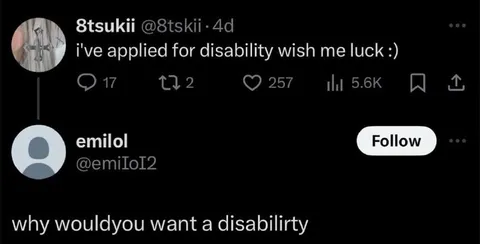 Applied for Disability