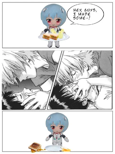 Rei Makes Some Sandwiches