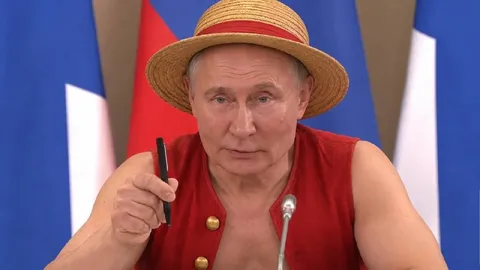 Путин в образе пирата