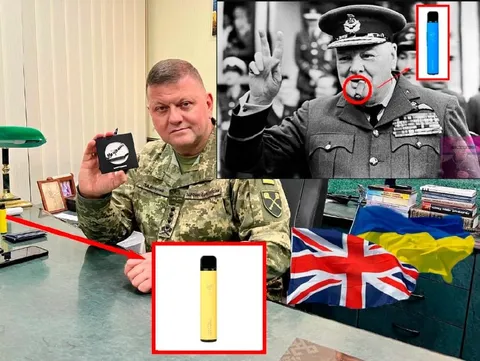 Залужний і вейп Черчилля