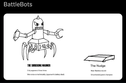 The Shrieking Hammer vs The Nudge