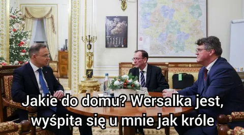 Wersalka i królewska gościnność