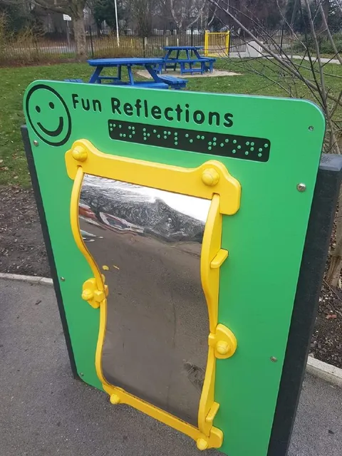 Distorted Playground Mirror