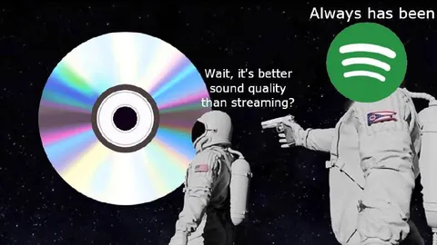 CD sound quality beats streaming