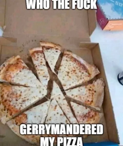 Who Gerrymandered My Pizza