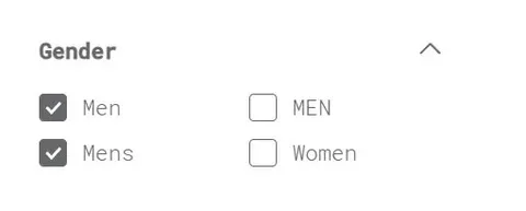 Men and Mens Gender Options