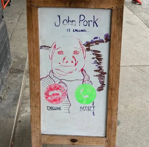 John Pork Is Calling