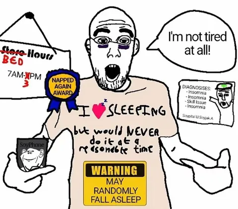 I Love Sleeping at the Wrong Time