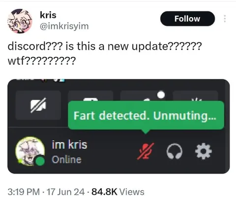 Discord fart detection update