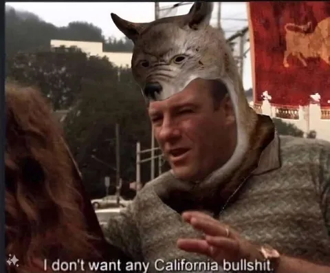 I Don’t Want California Bullshit