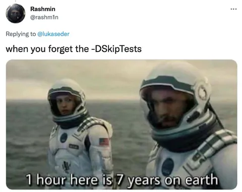 When You Forget to Skip Tests