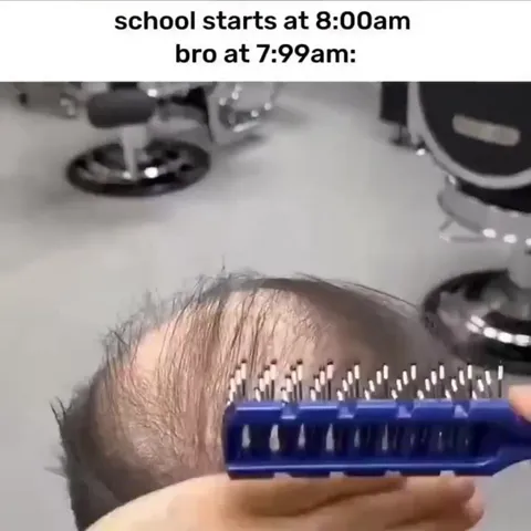 Bro arrives at 7:99am