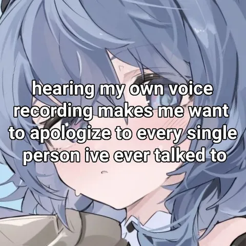 Hearing My Own Voice