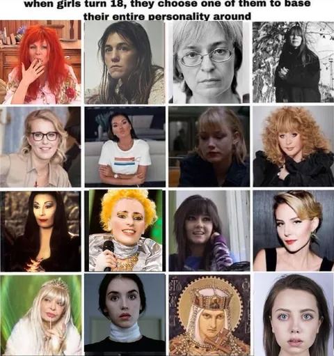 Girls Choose Their Personality at 18