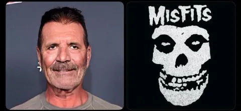 Man Next to Misfits Logo