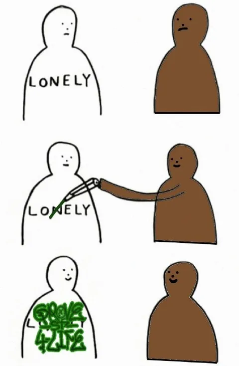 From Lonely to Not Lonely