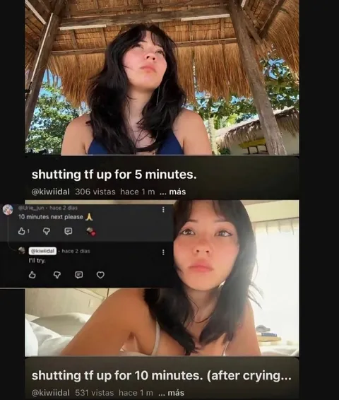 Shutting Up After Crying