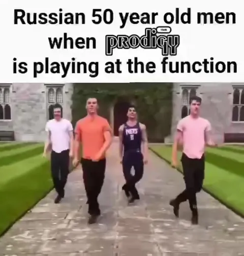 Russian Men Hear The Prodigy