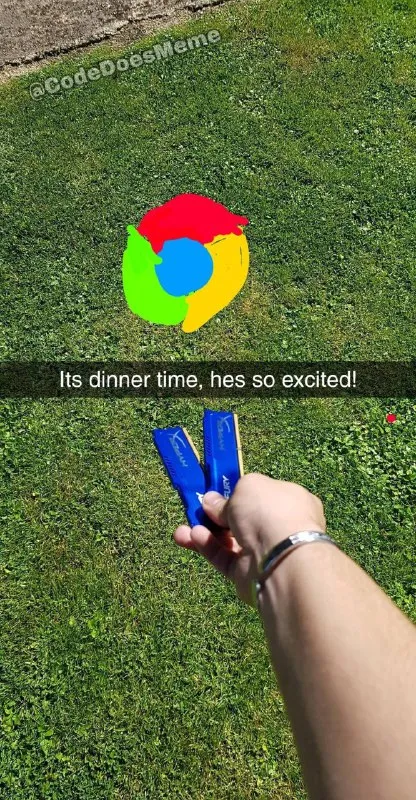 Chrome Logo Dinner Time
