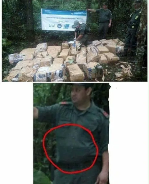 El oficial y la incautación